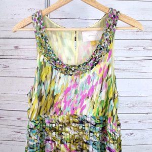 ANTHROPOLOGIE Leifsdottir Watercolor Dress